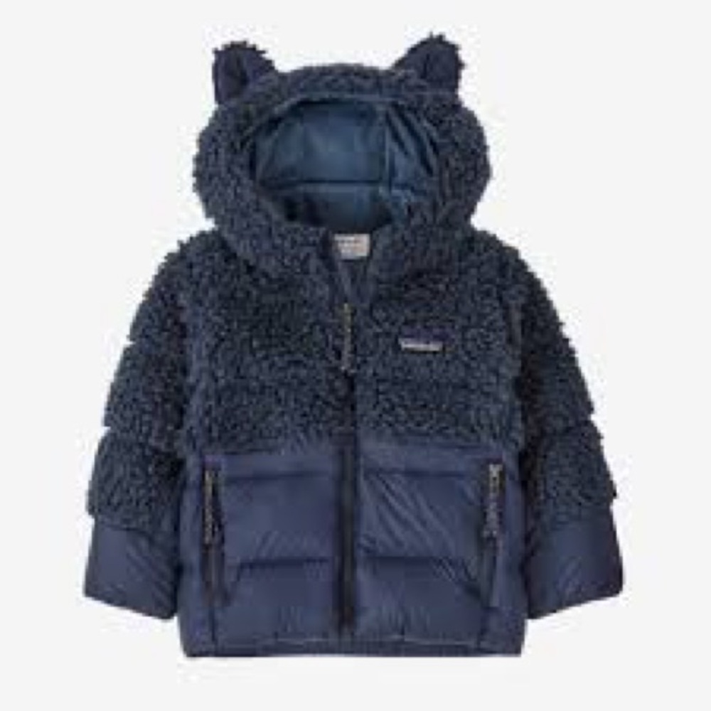 Patagonia Kids Puffer Jacket - Navy Blue